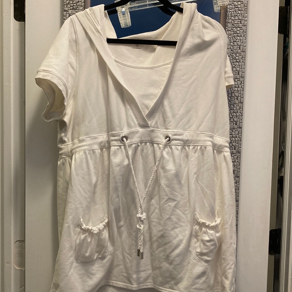 Beachy swim shirt/ cover